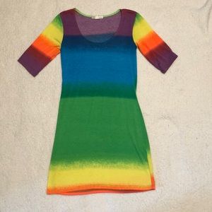 FUN T-shirt dress 🌈